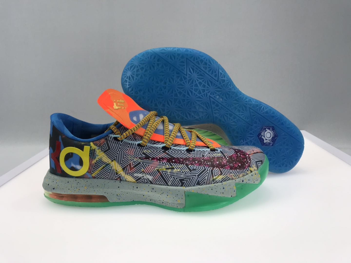 New Men Nike Kevin Durant of What the KD 6 Shoes